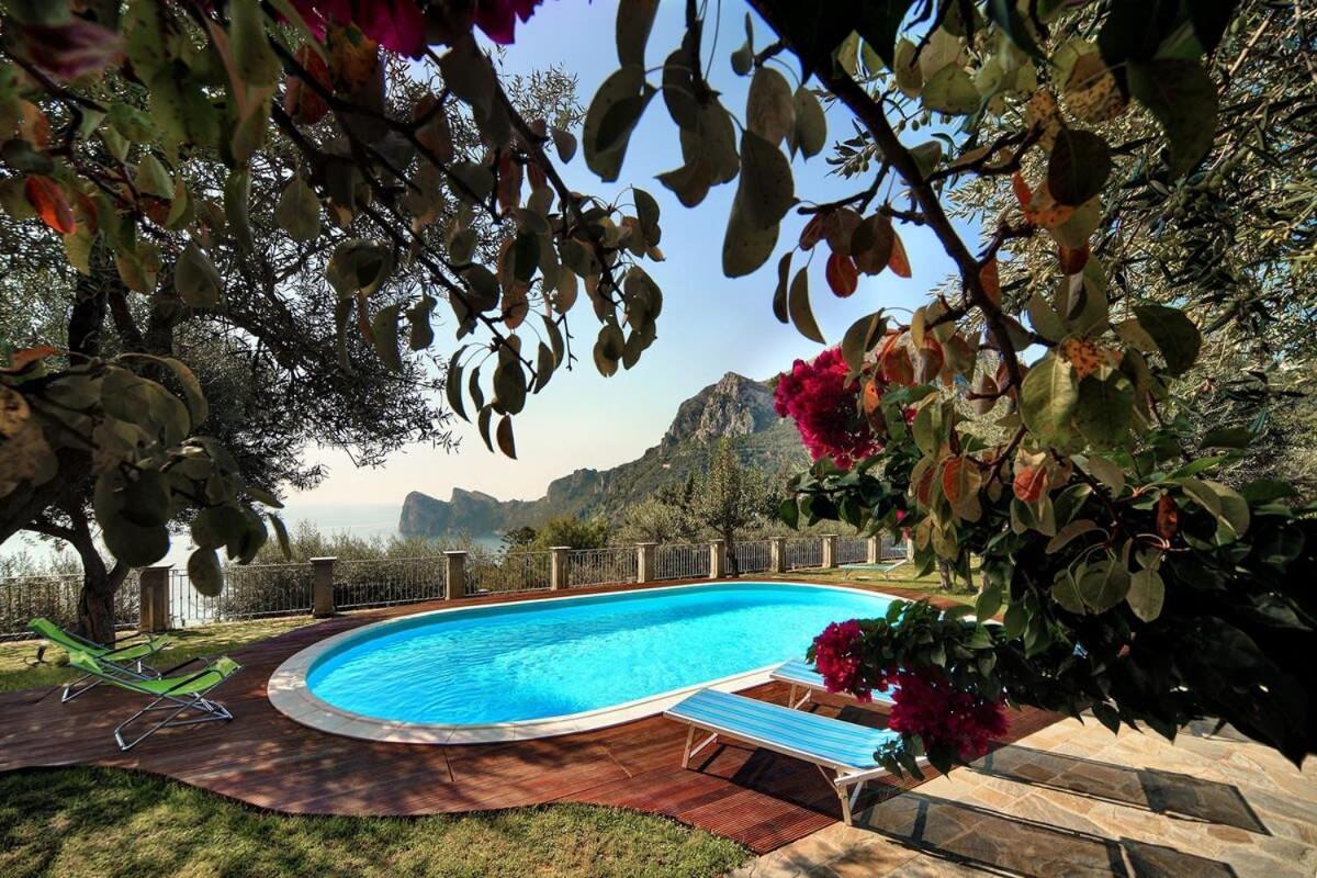 Relais Mamma Mia Sea Views Pool & Terraces Villa Massa Lubrense Luaran gambar